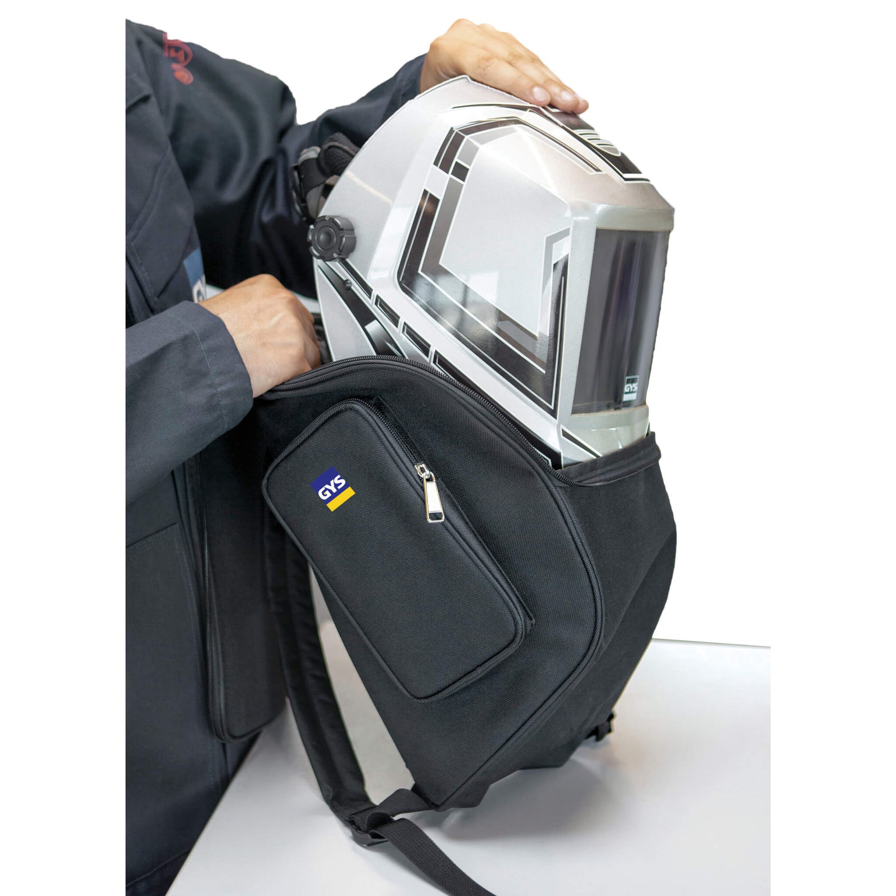 Rucksack für Helm