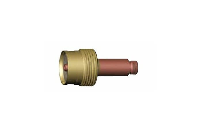 Spannhülsengehäuse mit Gaslinse „Jumbo“ WIG-Brenner 17 / 18 / 26