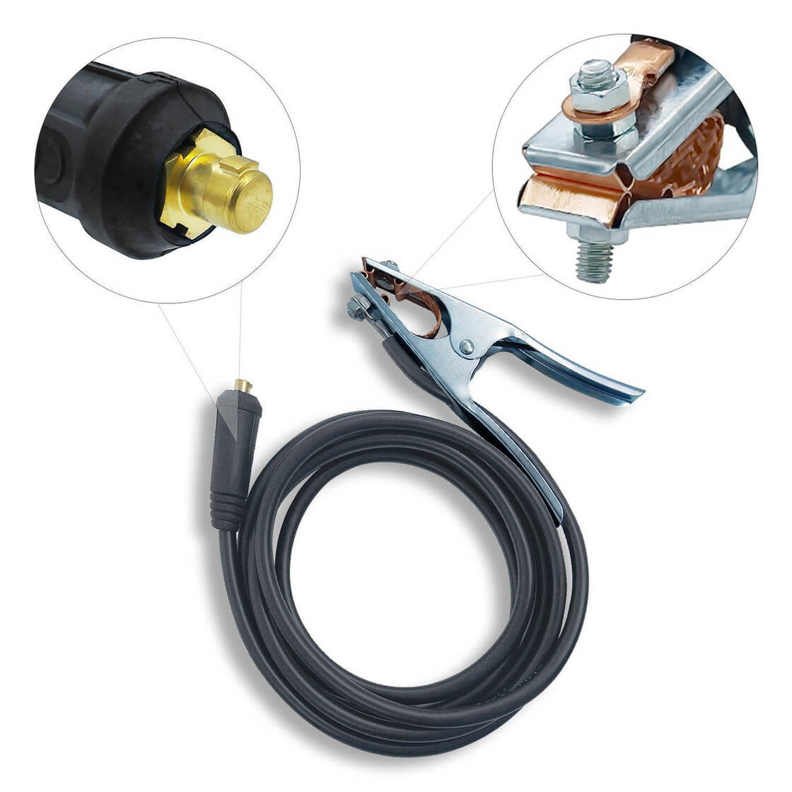 E-Hand Schweißgerät 200A „ARC 200K“ Set inkl. E-Halter und Kabel