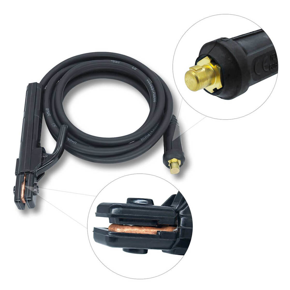 E-Hand Schweißgerät 200A „ARC 200K“ Set inkl. E-Halter und Kabel