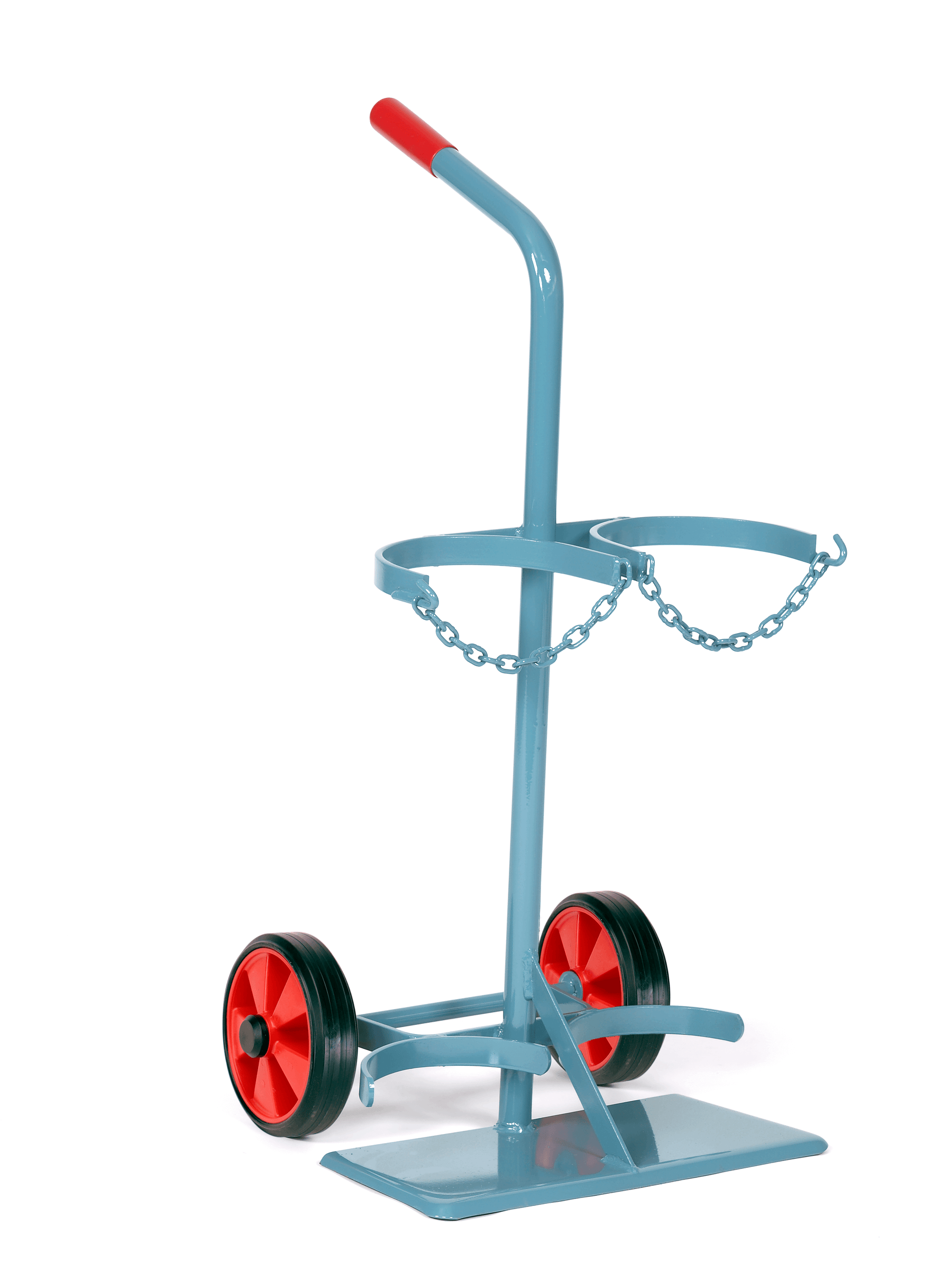 Flaschenwagen 2 x 20l mit Vollgummireifen