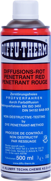 Diffutherm Rissprüfung - Diffusions-Rot | 500ml