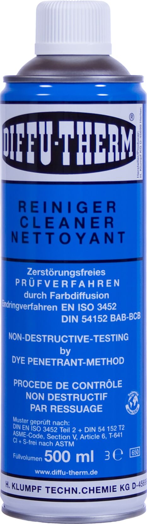 Diffutherm Rissprüfung - Reiniger | 500ml