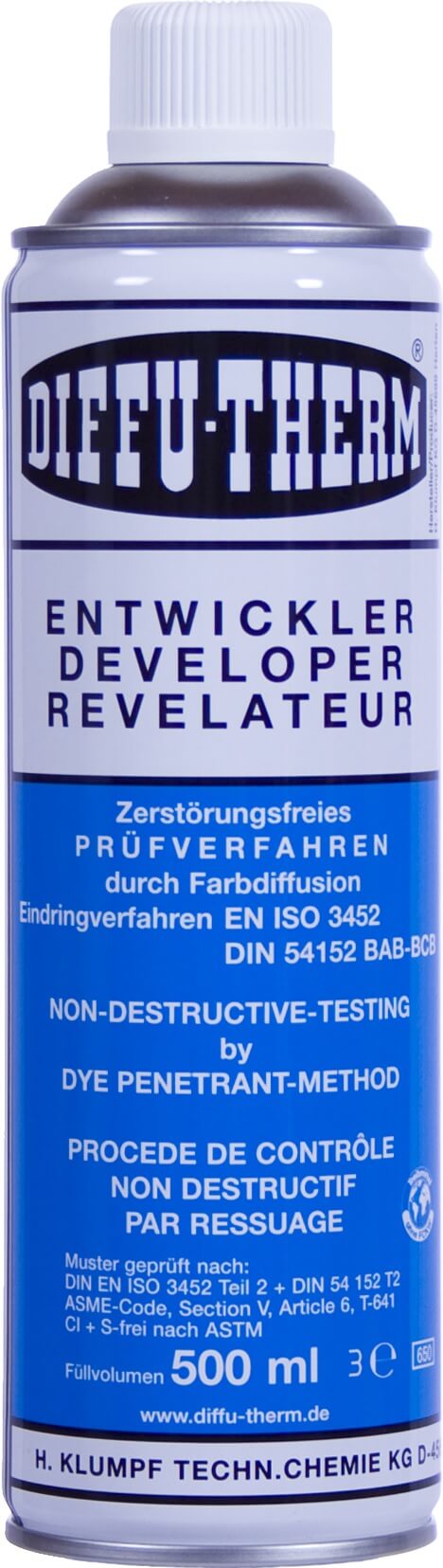 Diffutherm Rissprüfung - Entwickler | 500ml