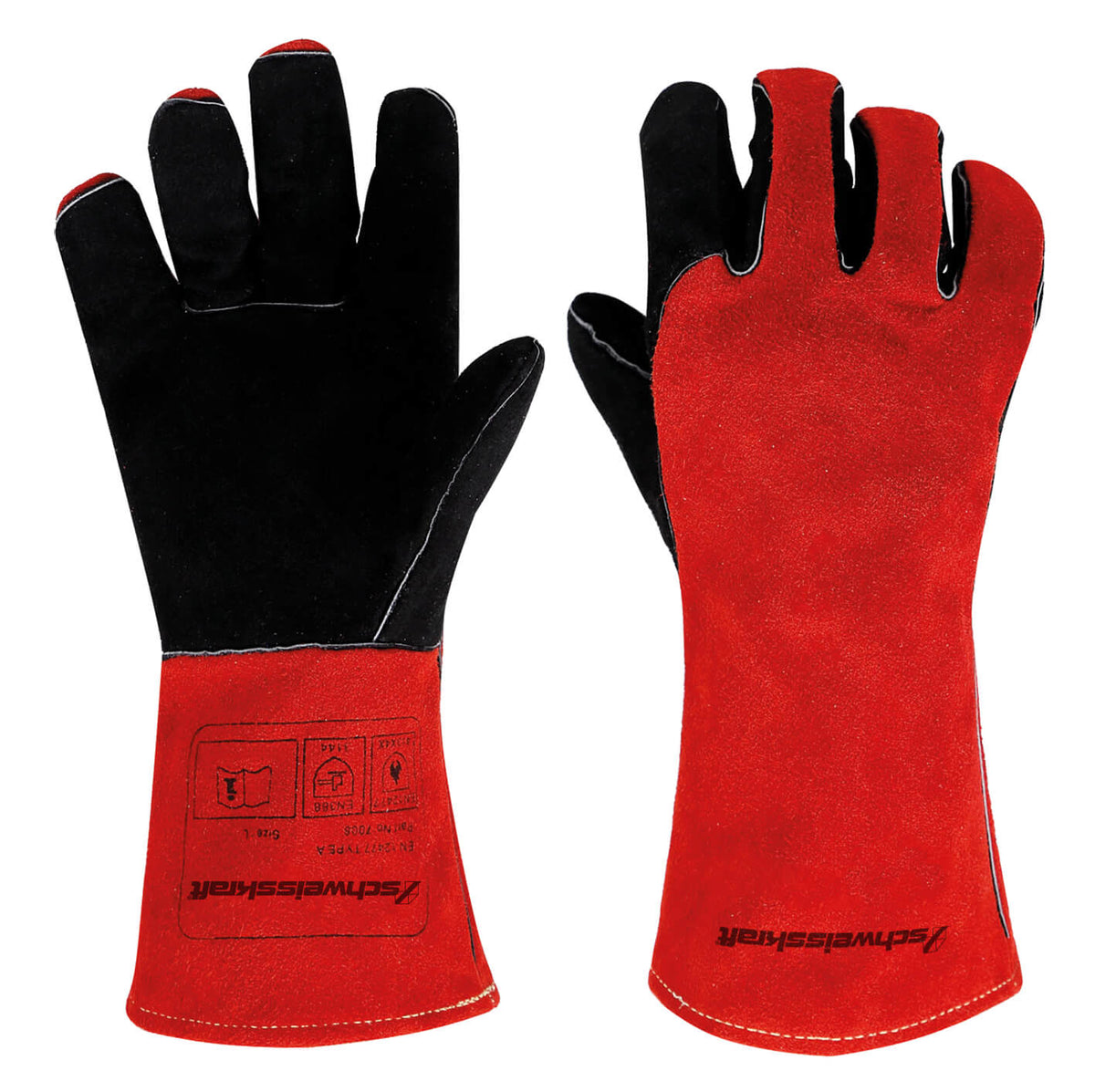 MAG-Schweißerhandschuhe „Basic“ | 10 Stück