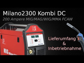 MAG-Schweißgerät„Milano 2300“ inkl. Brenner und Zubehör